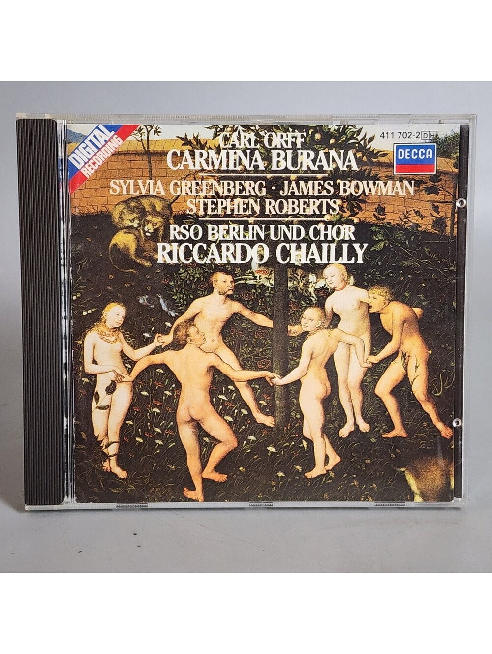 Carl Orff Carmina Burana CD Decca Digital Recording Riccardo Chailly RSO Berlin